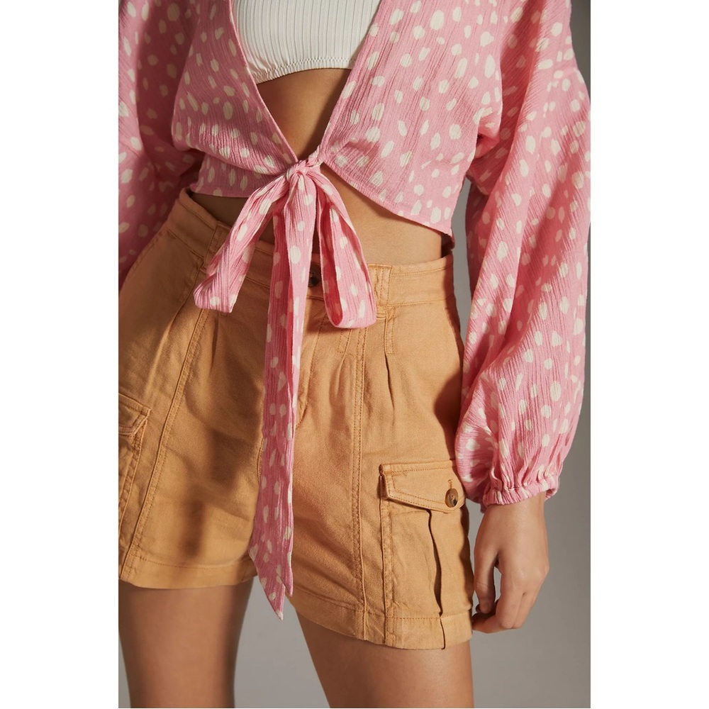 Anthropologie Tie-Front Cropped Kimono NWT - One Size - Picture 3 of 13